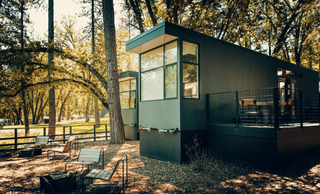 Luxury cabin at Autocamp Yosemite