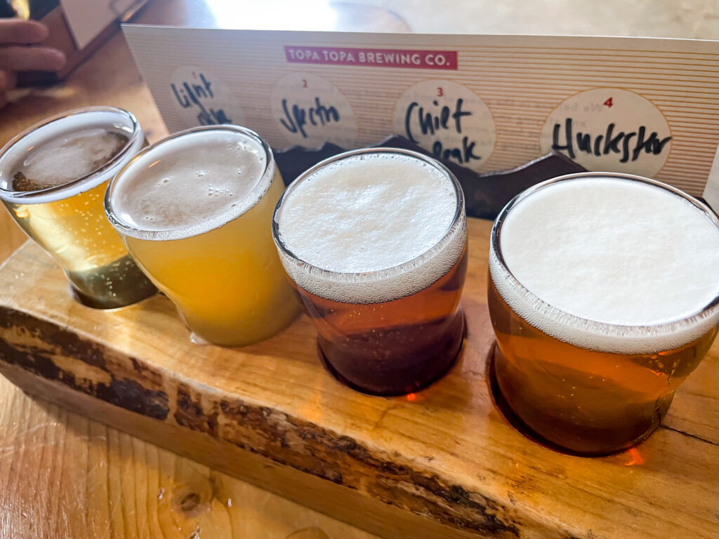 Beer flight