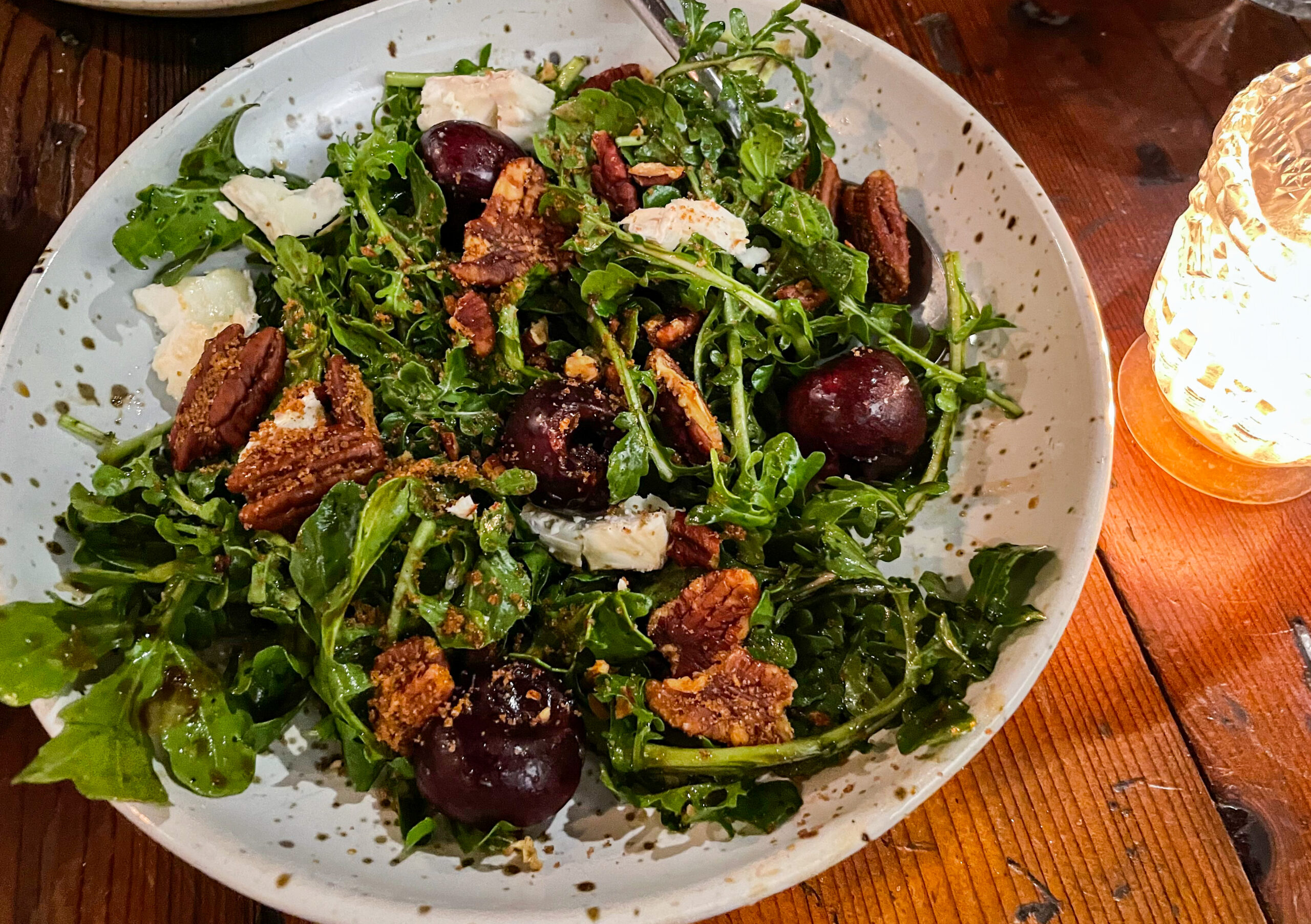 Arugula Salad at Manuela 