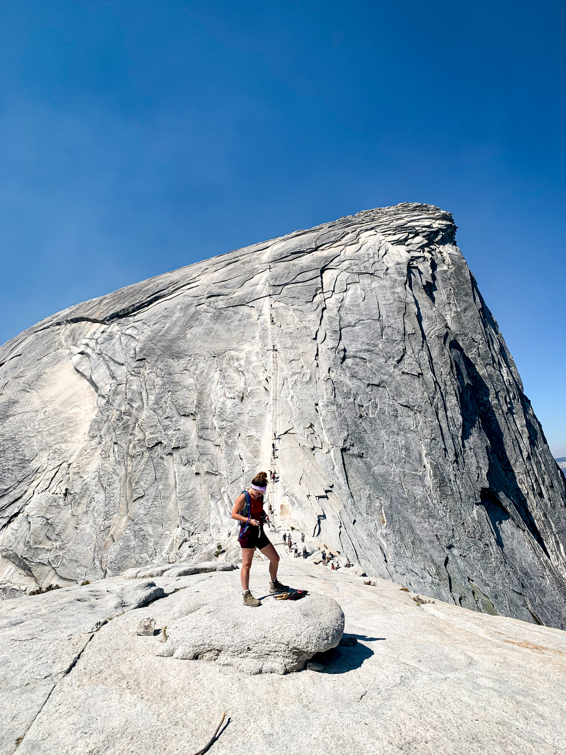 hiking in Yosemite