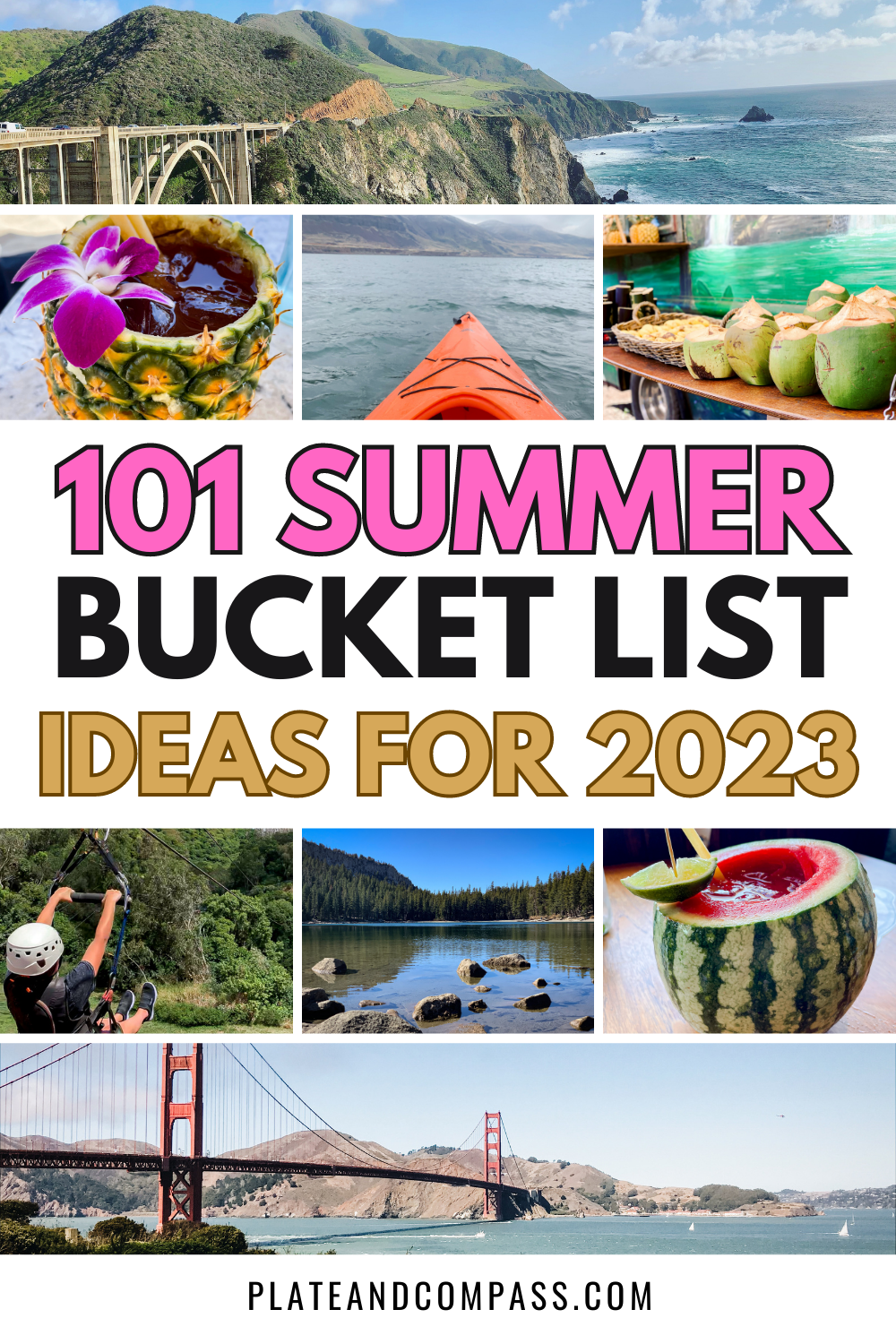 summer bucket list ideas for 2023