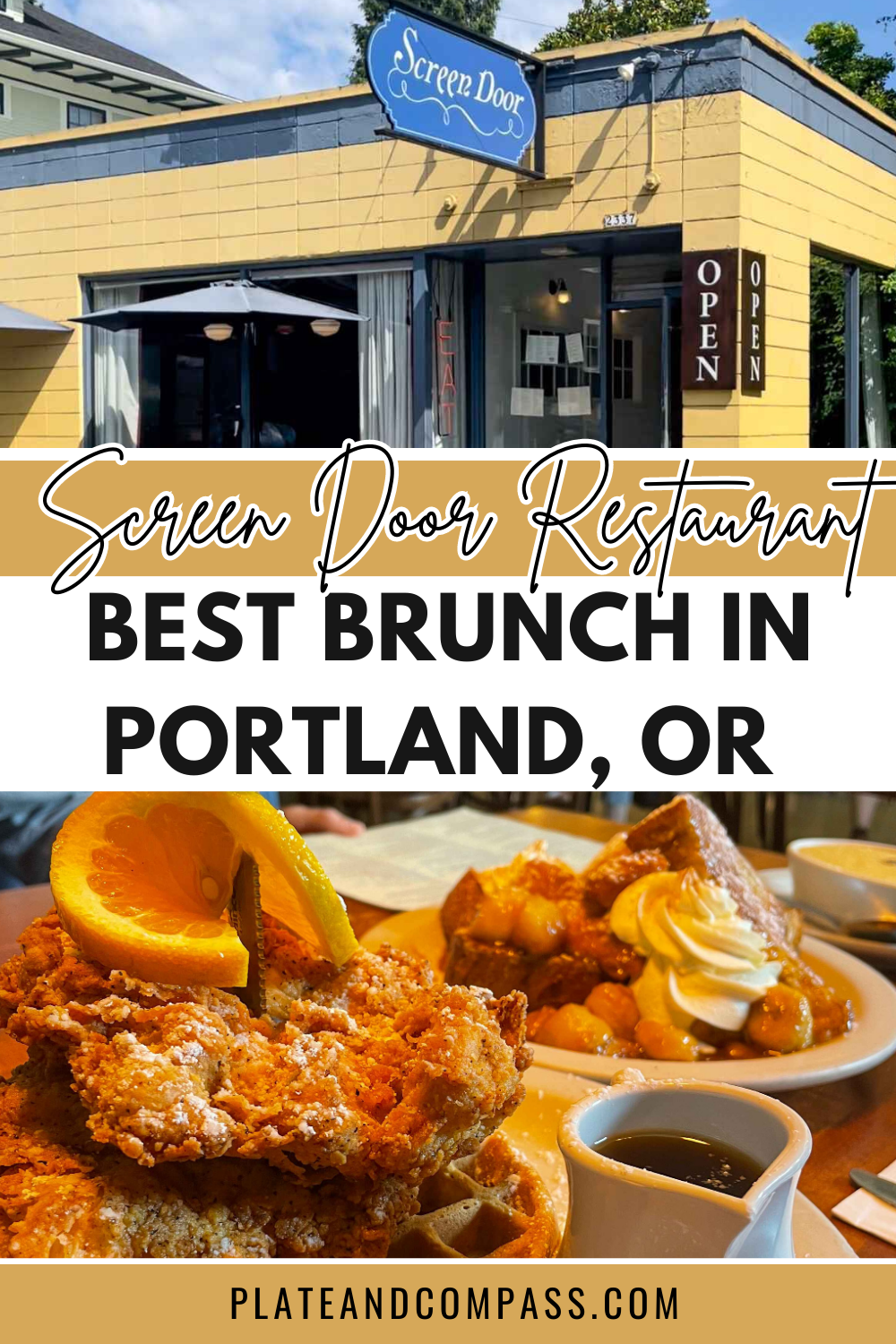 Screen Door Restaurant, Best Brunch in Portland, OR
