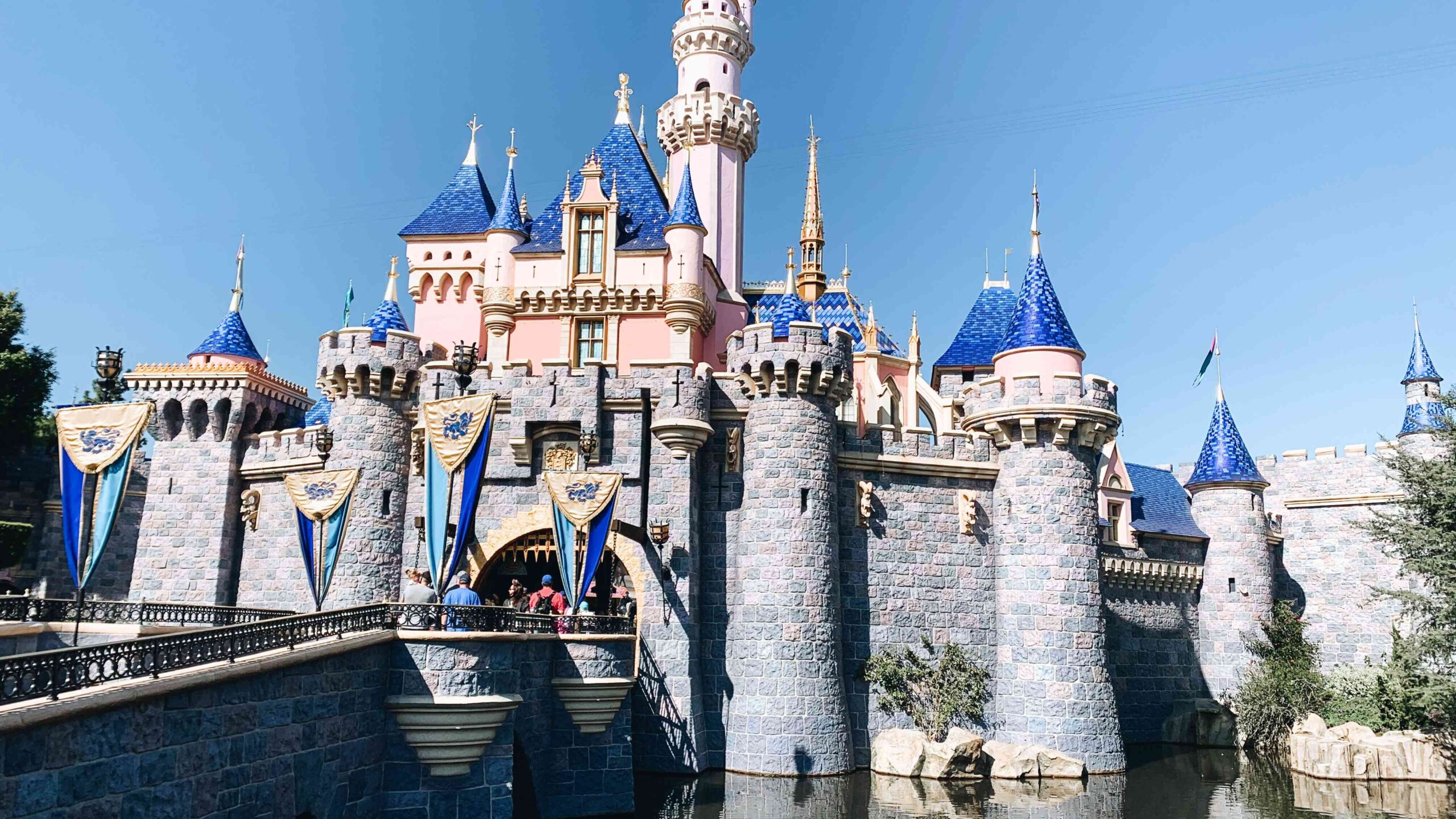 Date Idea: Visit Disneyland! View of the Castle