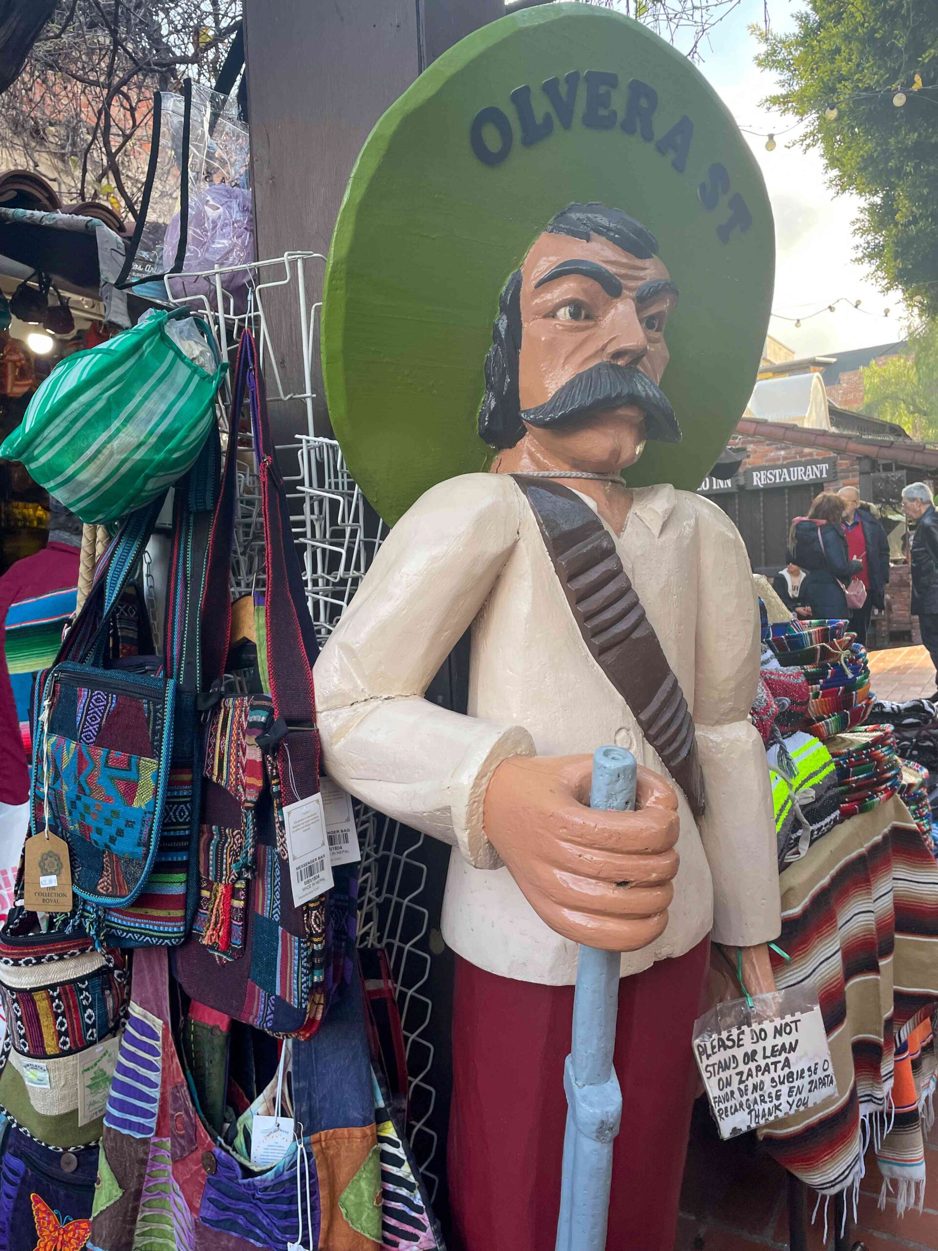 Olvera Street Man Statue