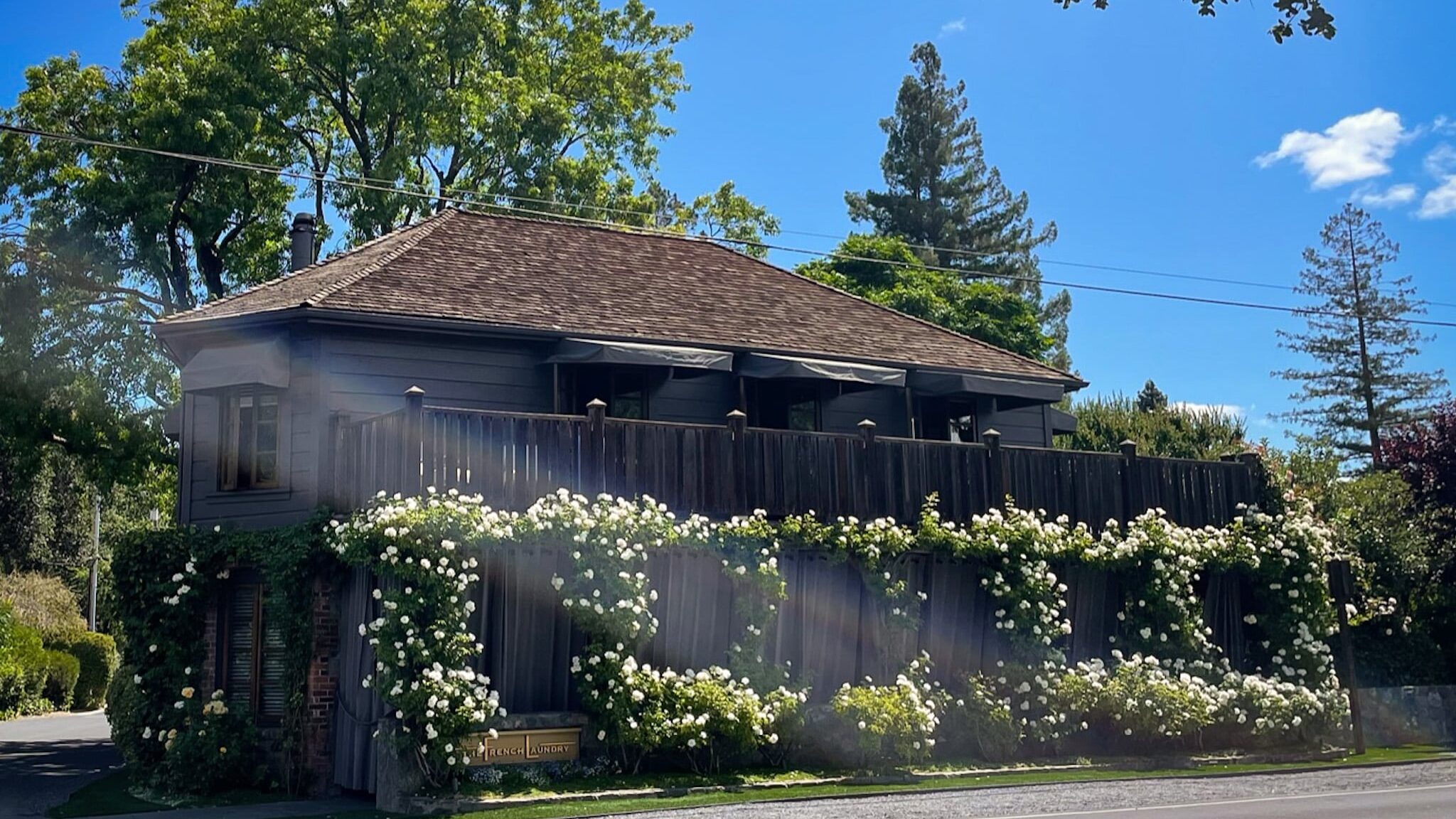 Exterior of The French Laundry Napa