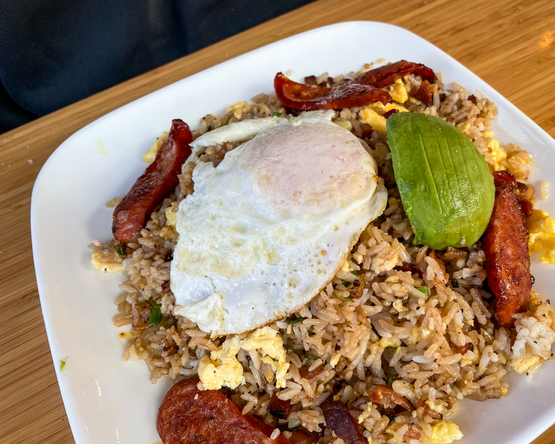Portuguese Fried Rice from Cheryl's on 12th in Portland