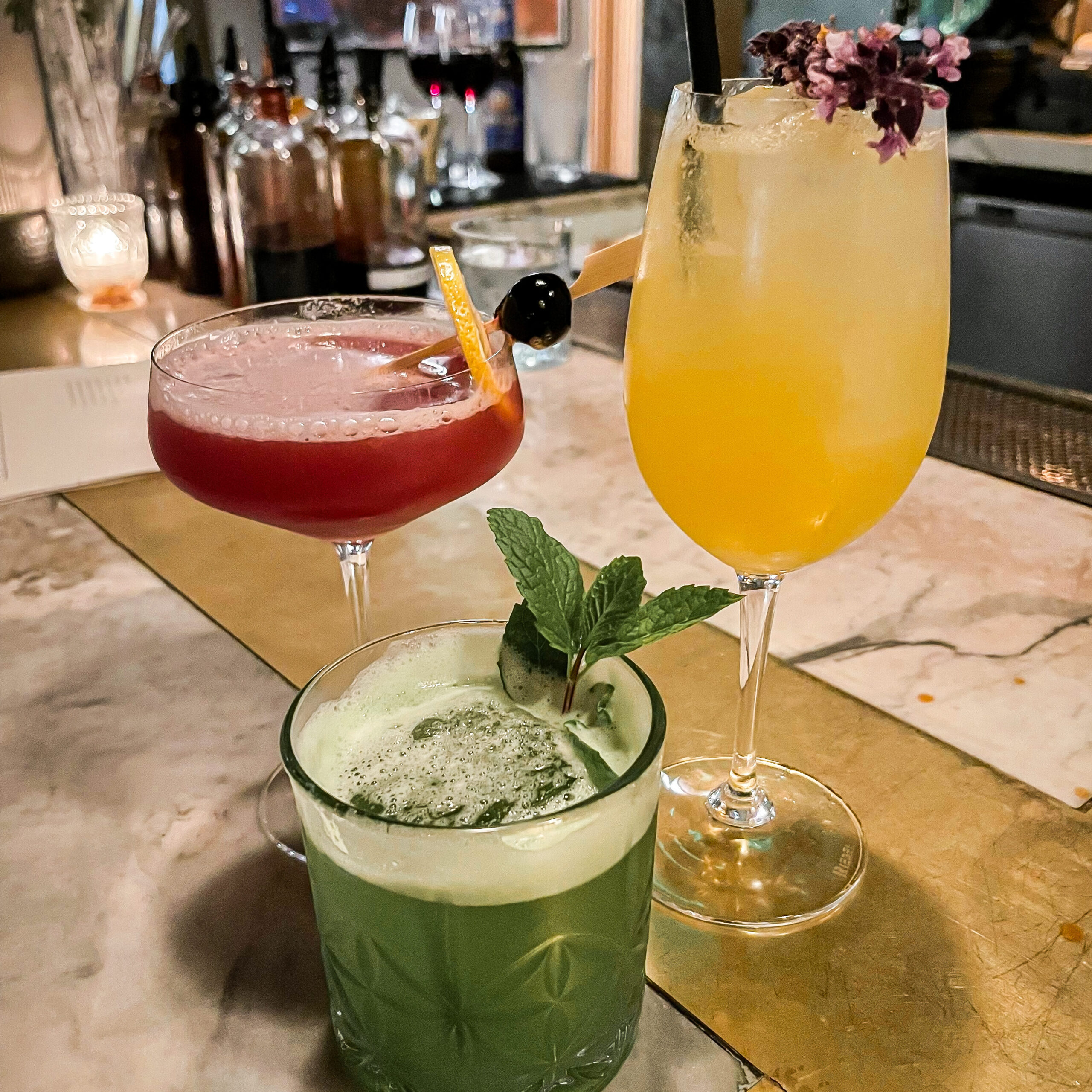 Cocktails at Manuela DTLA