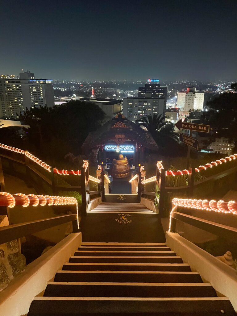 View from Yamashiro Los Angeles DineLA 2023