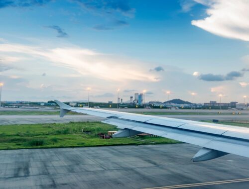 airplane at airport