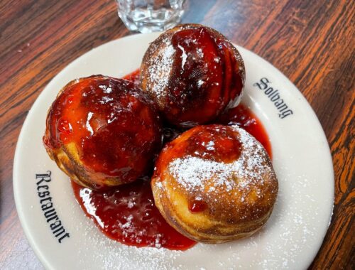 Aebleskiver in Solvang California