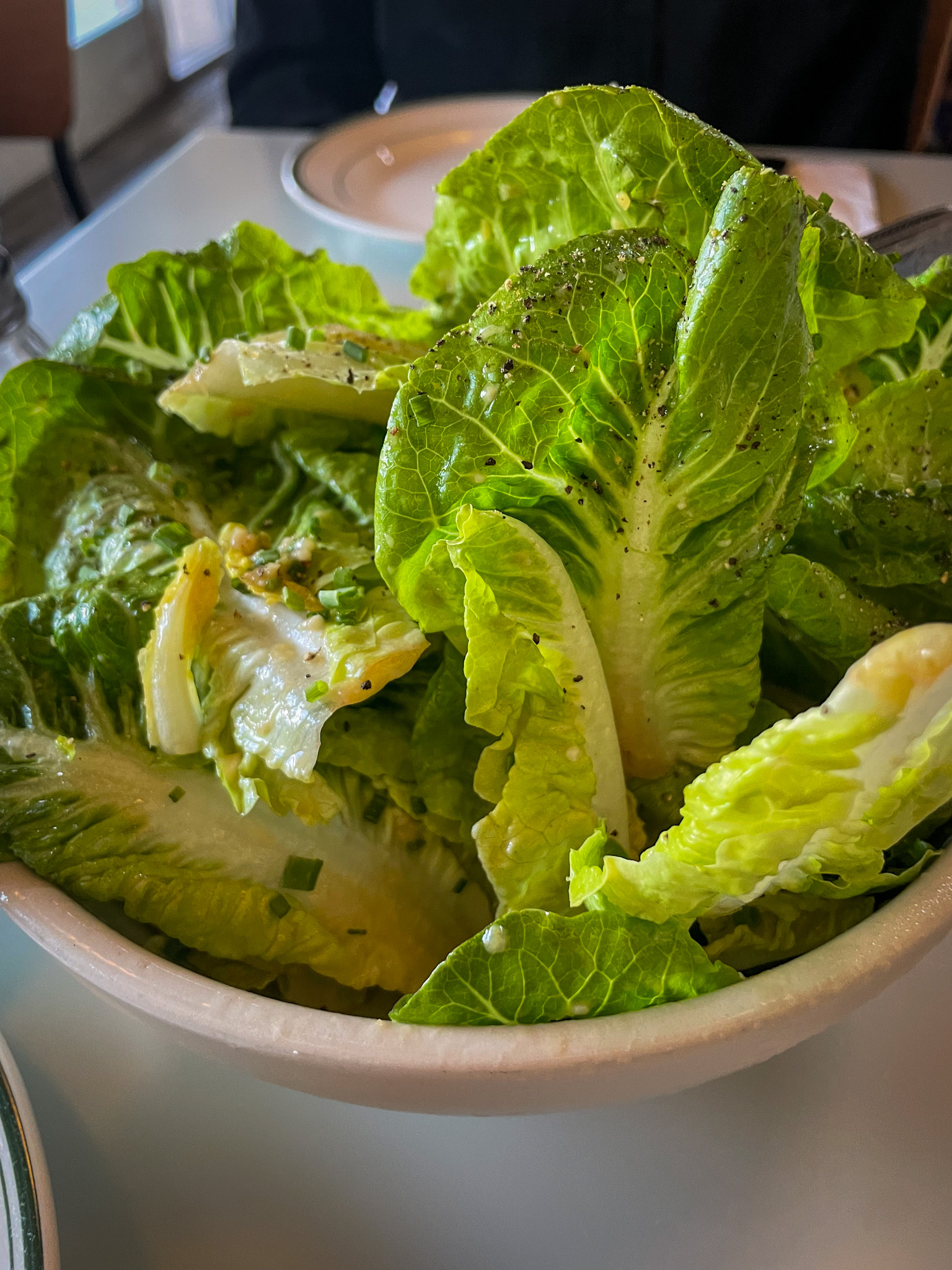 Little Gem Salad at Quarter Sheets Pizza LA