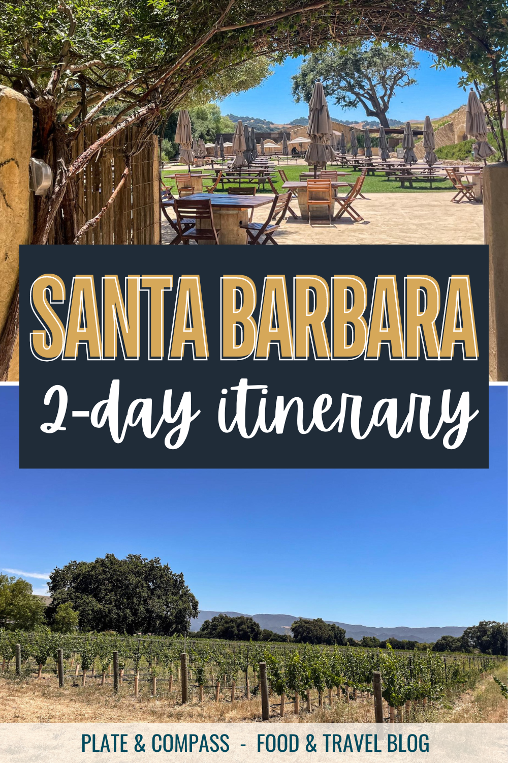 Santa Barbara 2-day Itinerary Pin image