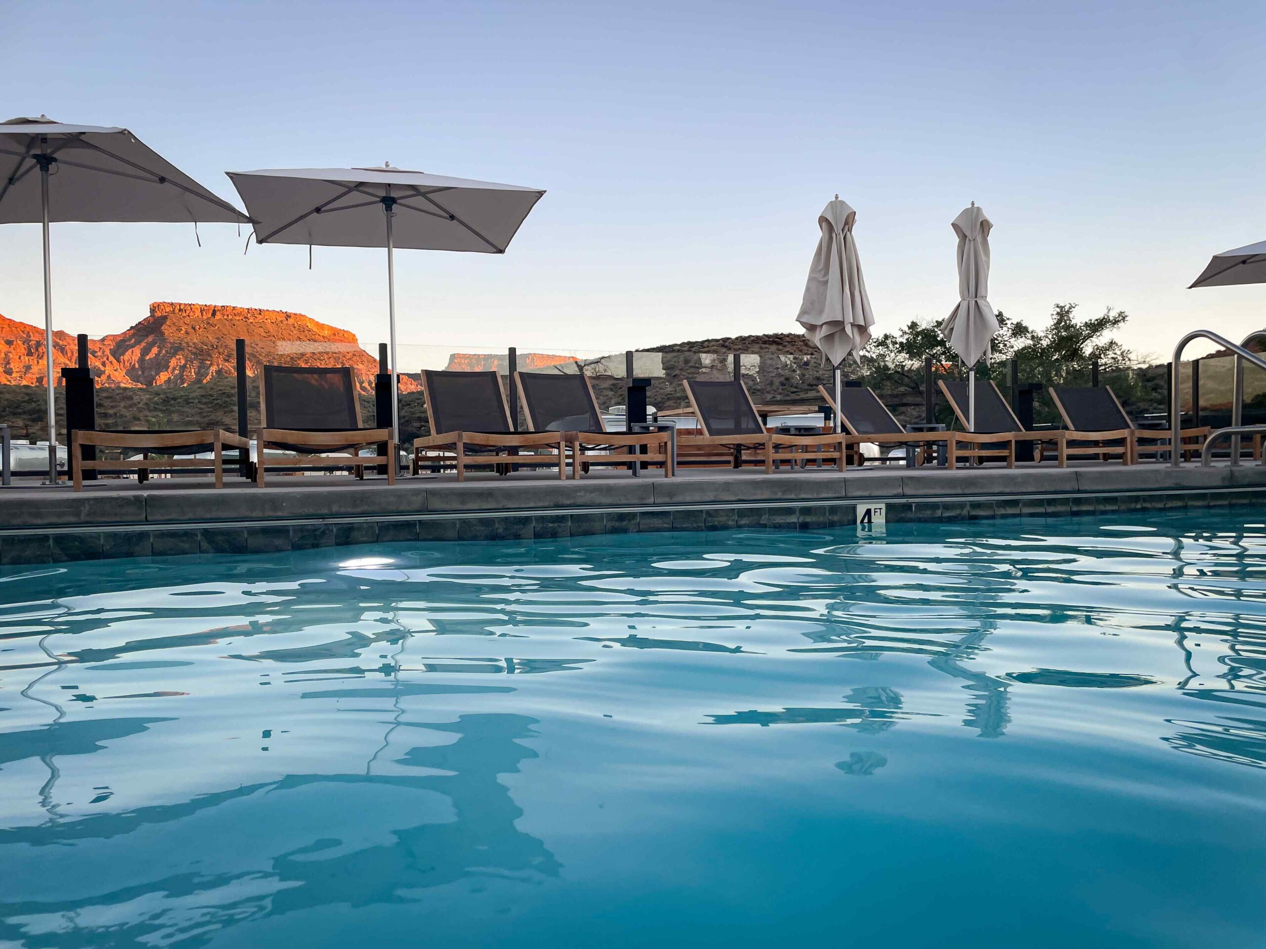 Pool at AutoCamp Zion