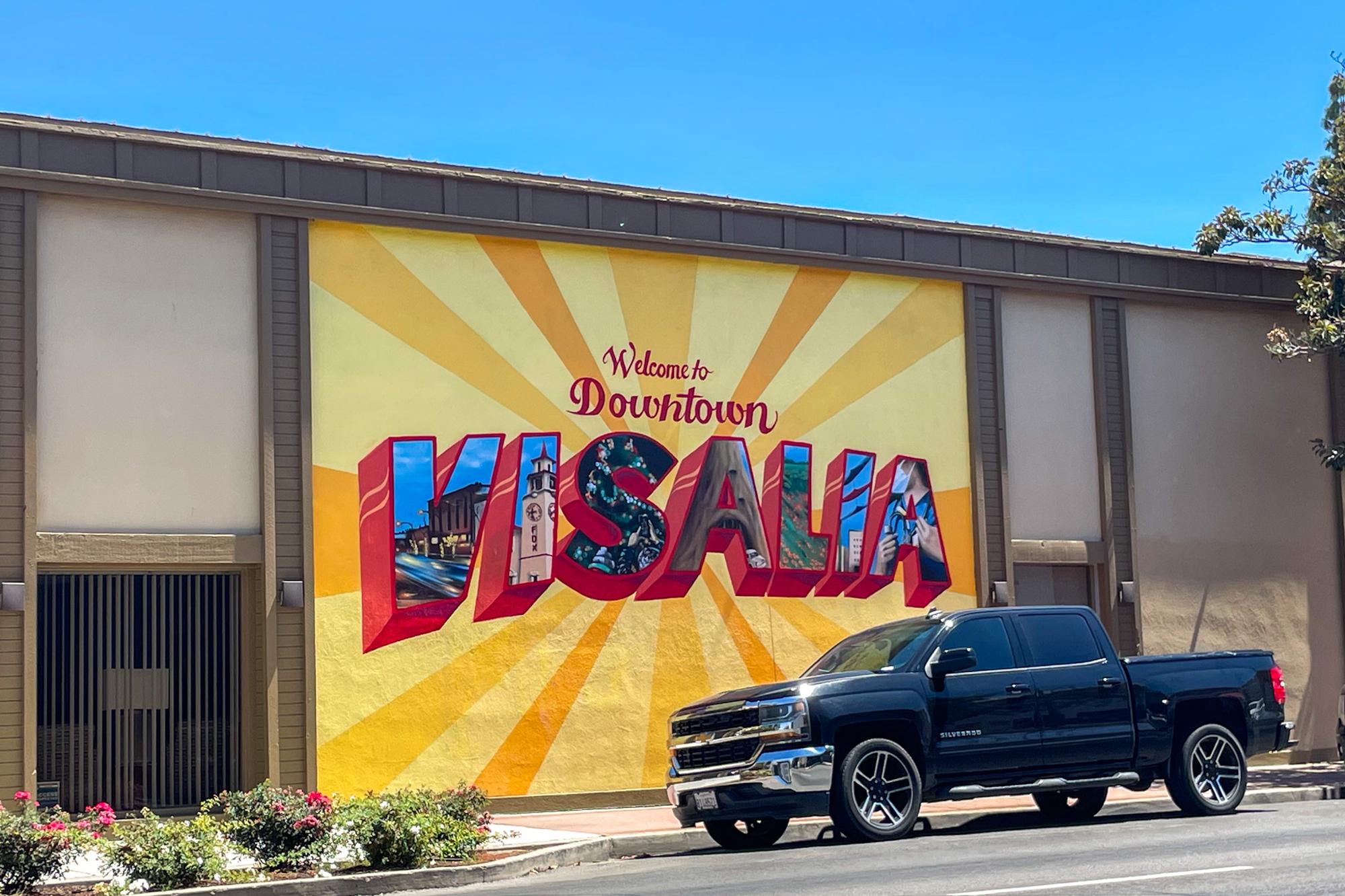 Downtown Visalia mural