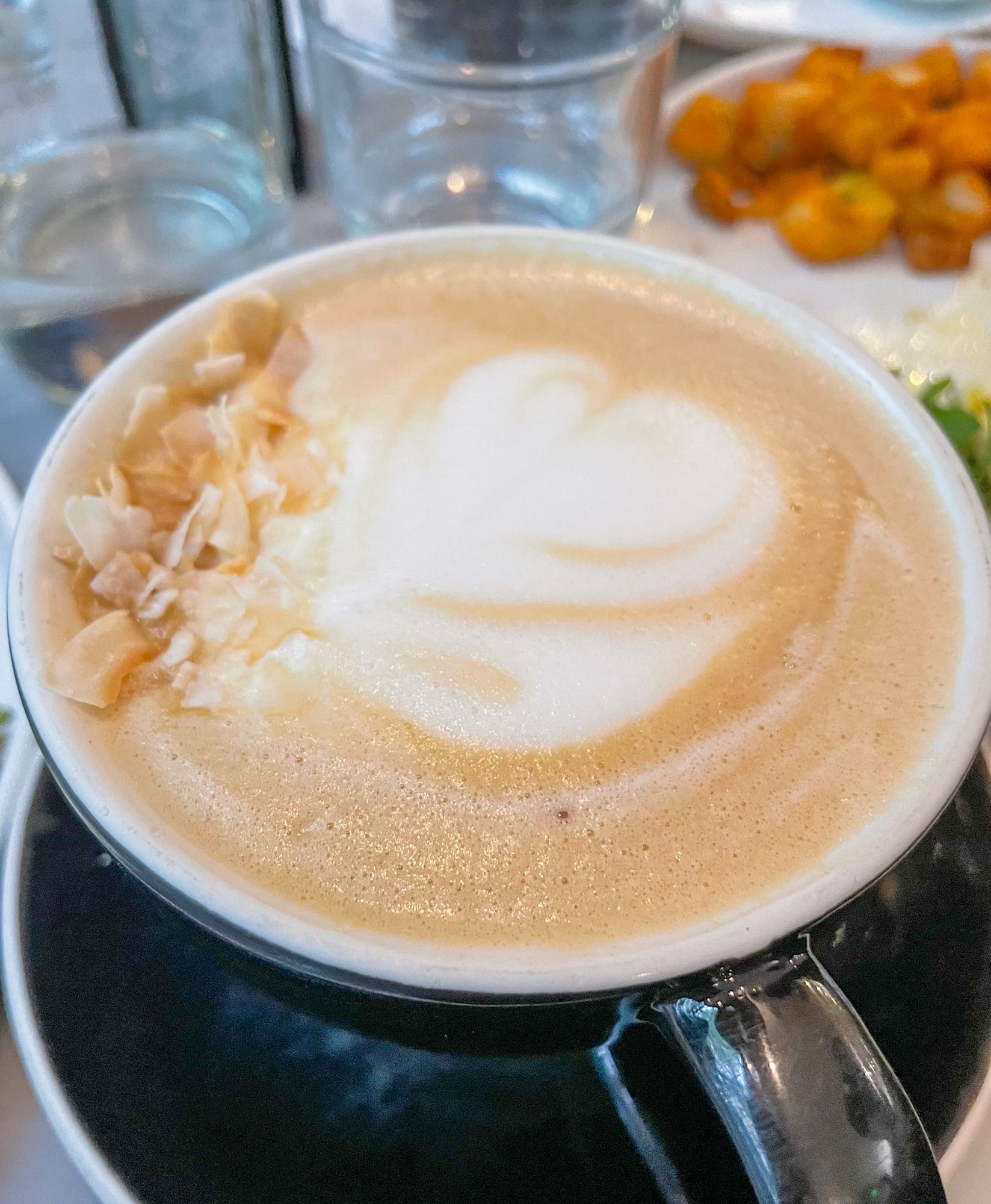 Orange Coconut Latte