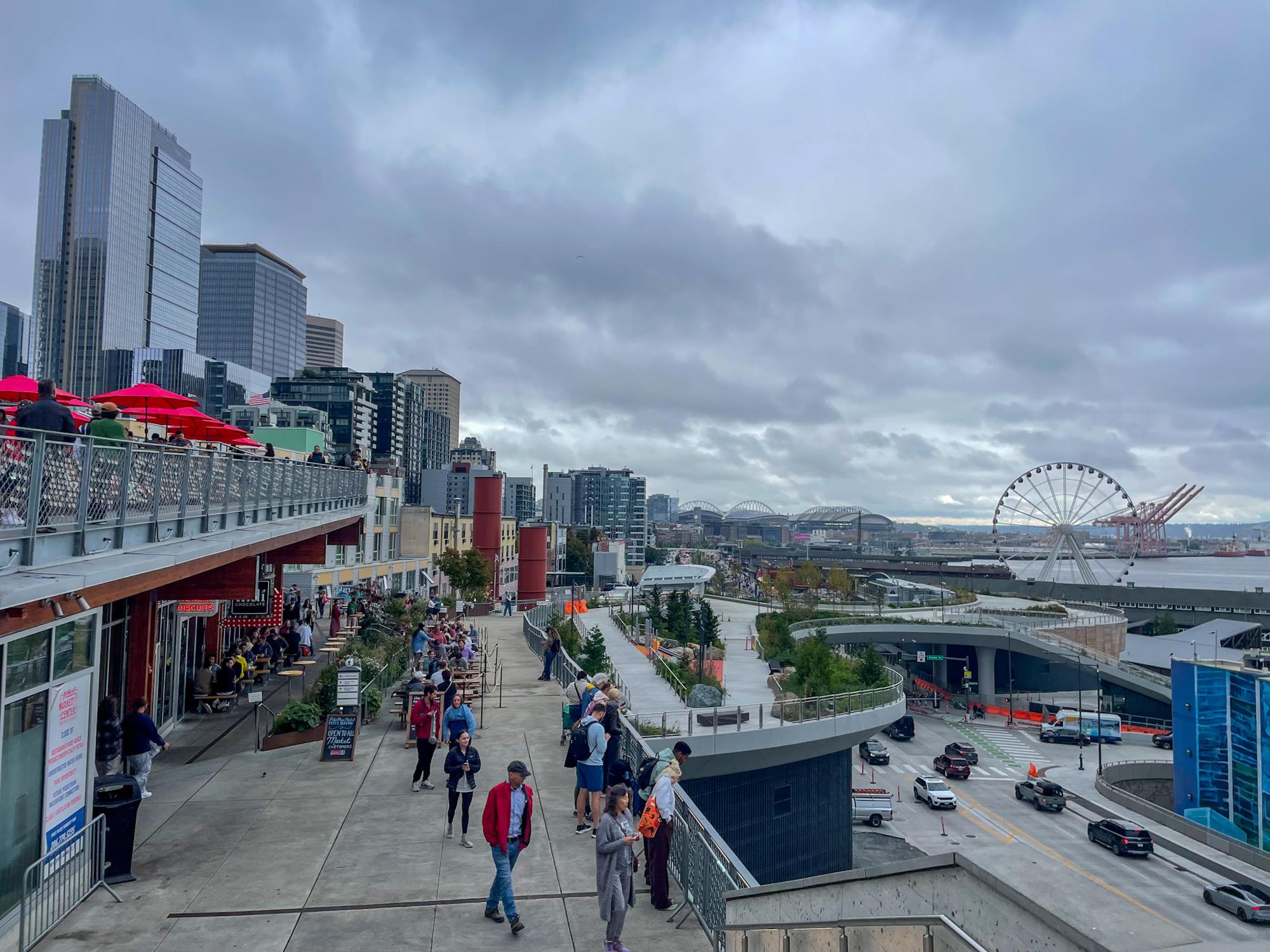 Seattle Waterfront Overlook Walk